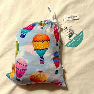 Little Sleepies Balloon Ride Standard Fitted Crib Sheet